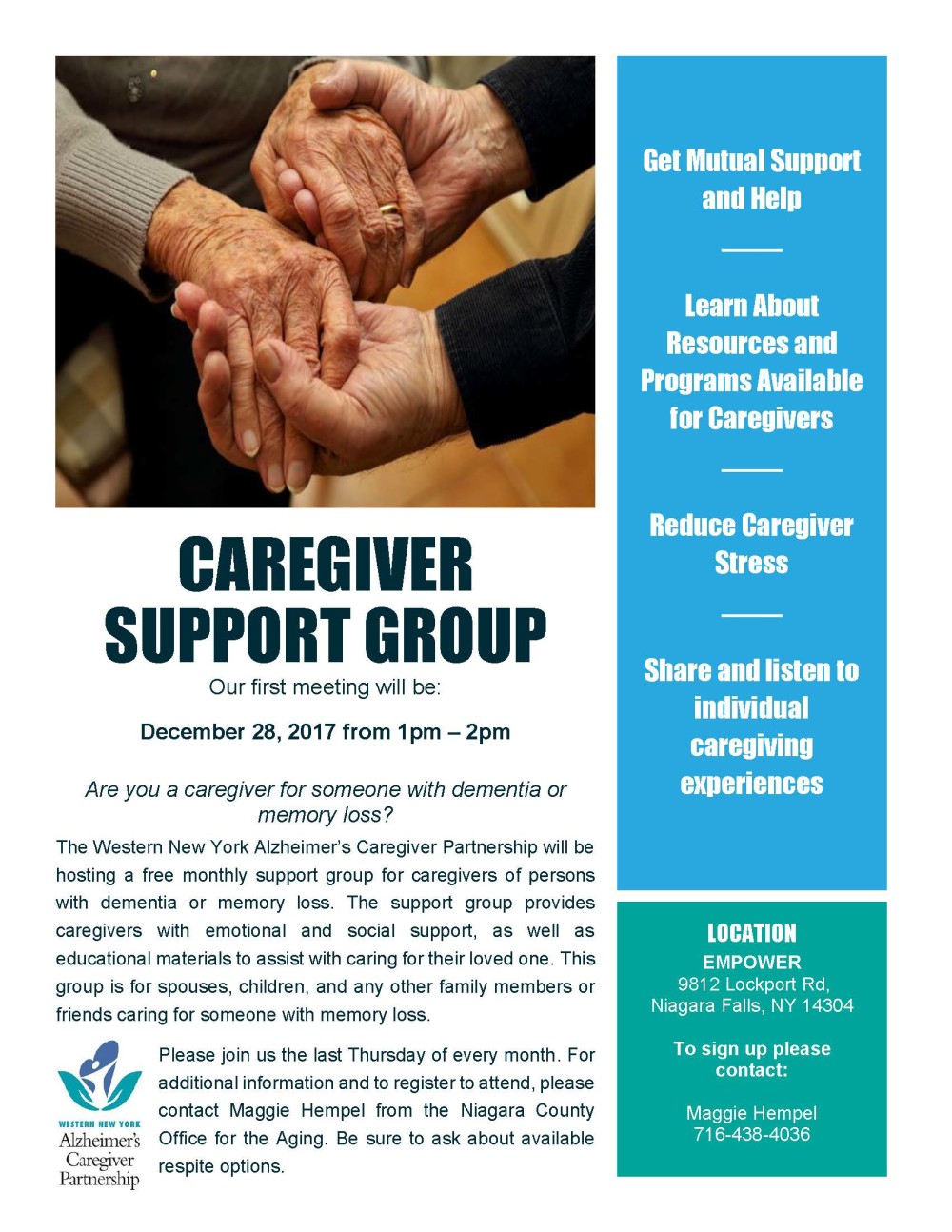 Caregiver support group